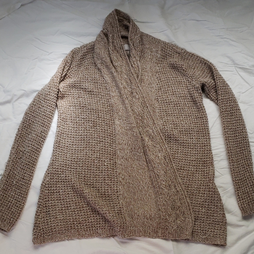 Oversized sweater throw